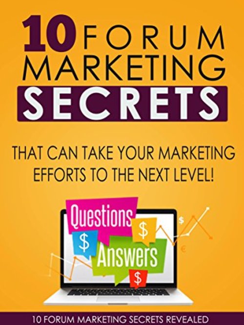 Product picture 10 Forum Marketing Secrets.