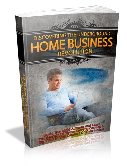 Product picture Discovering The Underground Home Business Revolution.