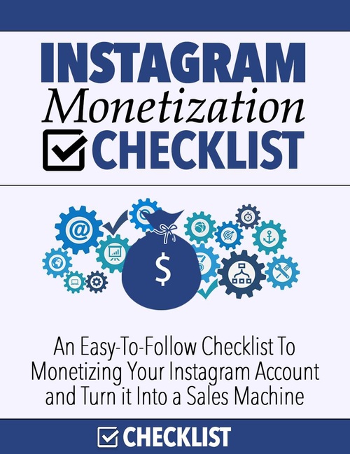 Product picture Instagram Monetization Checklist.