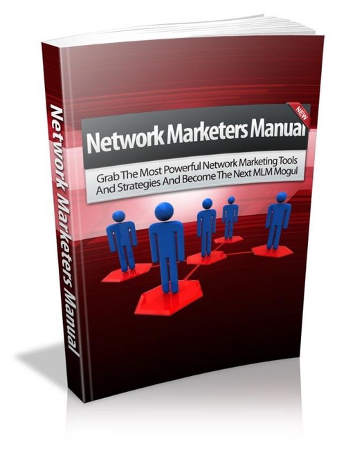 Product picture Network Marketers Manual.