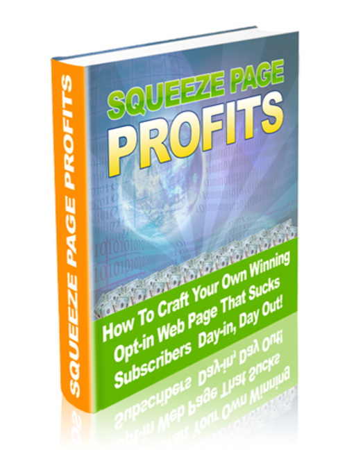 Product picture Squeeze Page Profits.